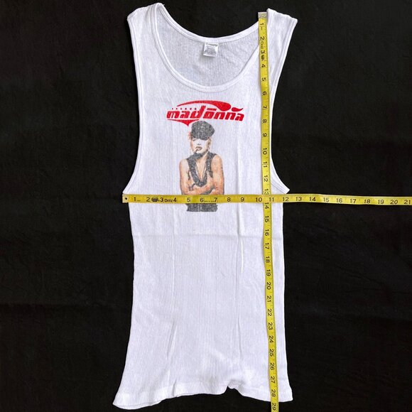 Madonna - Rare Photo Ribbed Tank - Picture 5 of 9